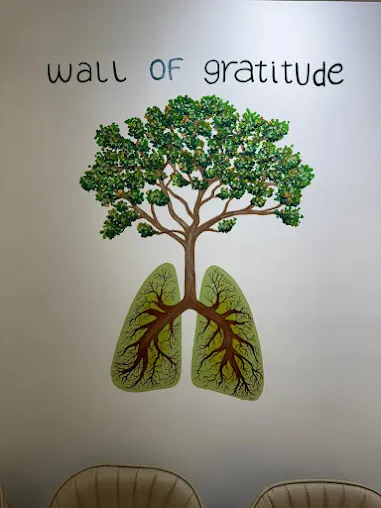 Wall of Gratitude at Vaayu Clinic